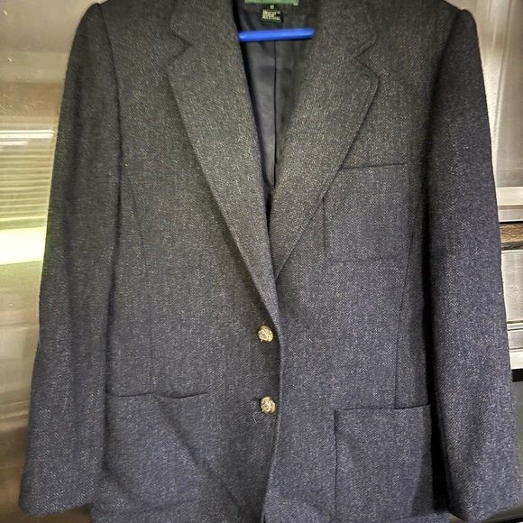 Ralph Lauren Charcoal Gray Blazer